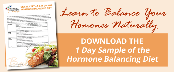 sample of the hormone balancing diet